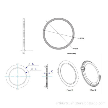 Hot Selling Round LED Panel Light